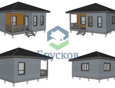 проекты деревянных домов