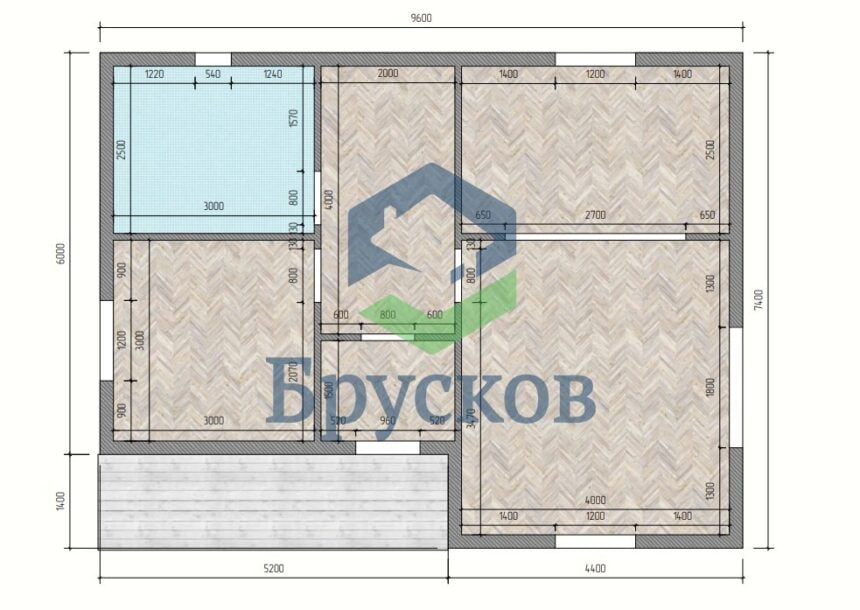 профилирующий брус дома